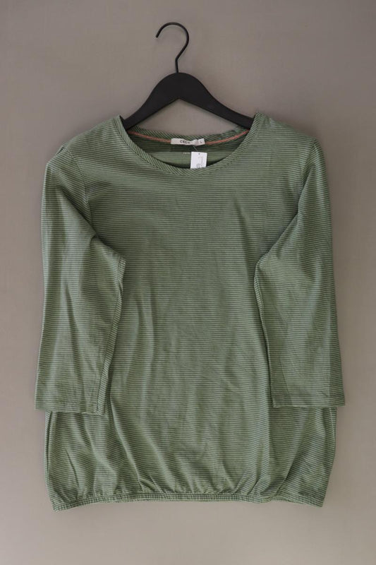 Cecil Regular Shirt Gr. L 3/4 Ärmel olivgrün aus Baumwolle