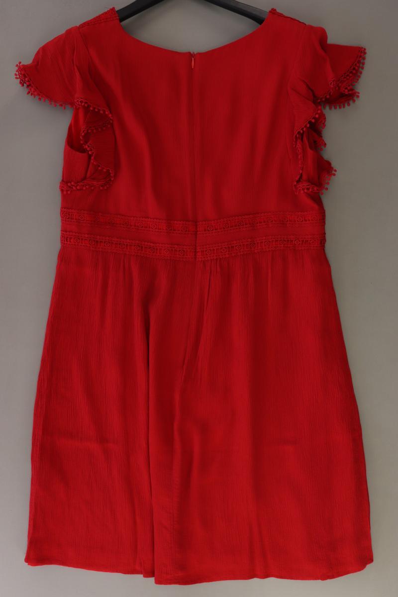 1.2.3 Paris Kurzarmkleid Gr. 42 rot aus Viskose