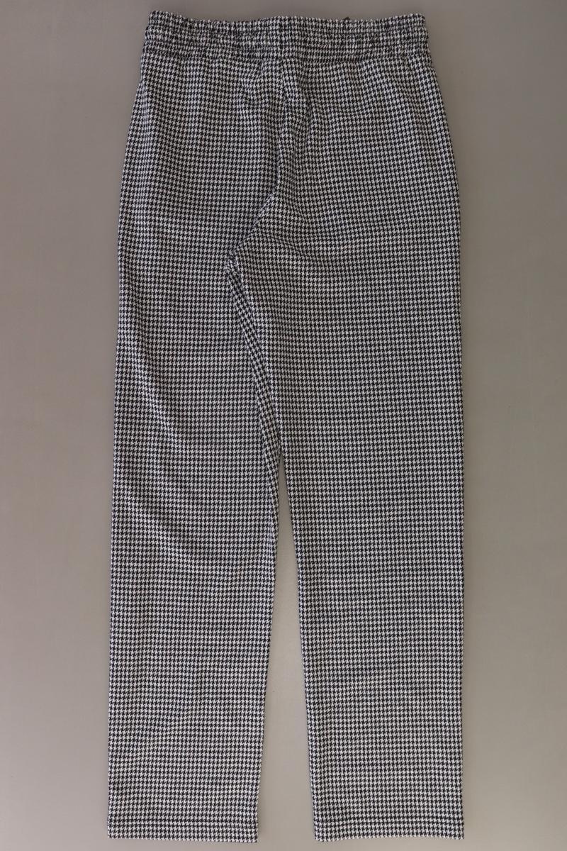 United Colors of Benetton Stoffhose Gr. XS hahnentritt grau aus Polyester