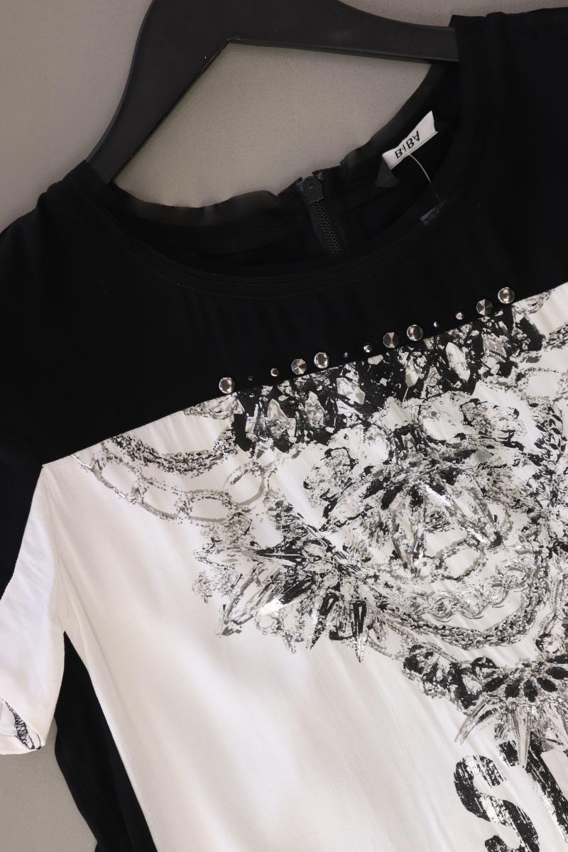 Biba Kurzarmbluse Gr. 34 mehrfarbig aus Polyester
