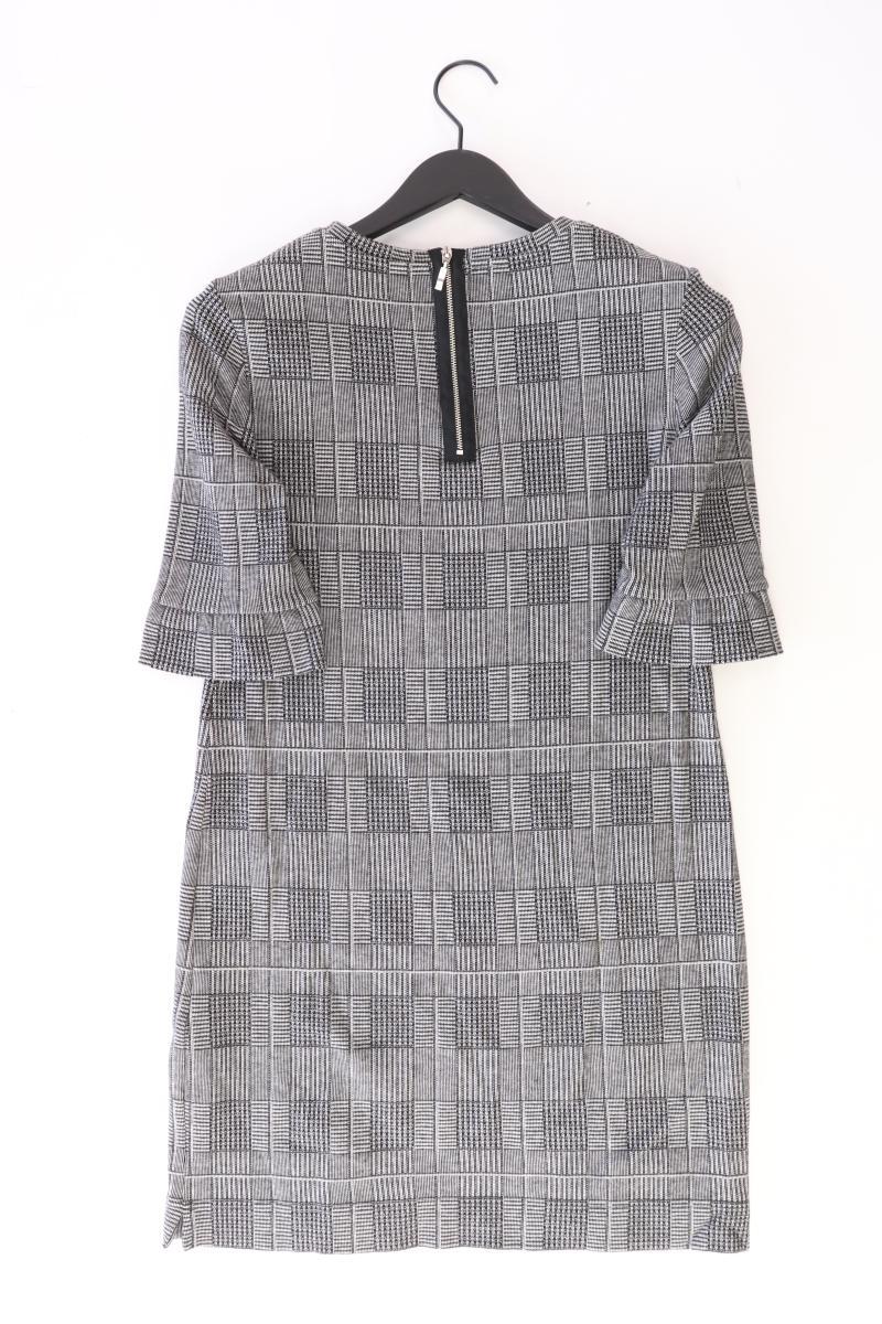 Talk About Bleistiftkleid Gr. 38 kariert 3/4 Ärmel grau aus Baumwolle
