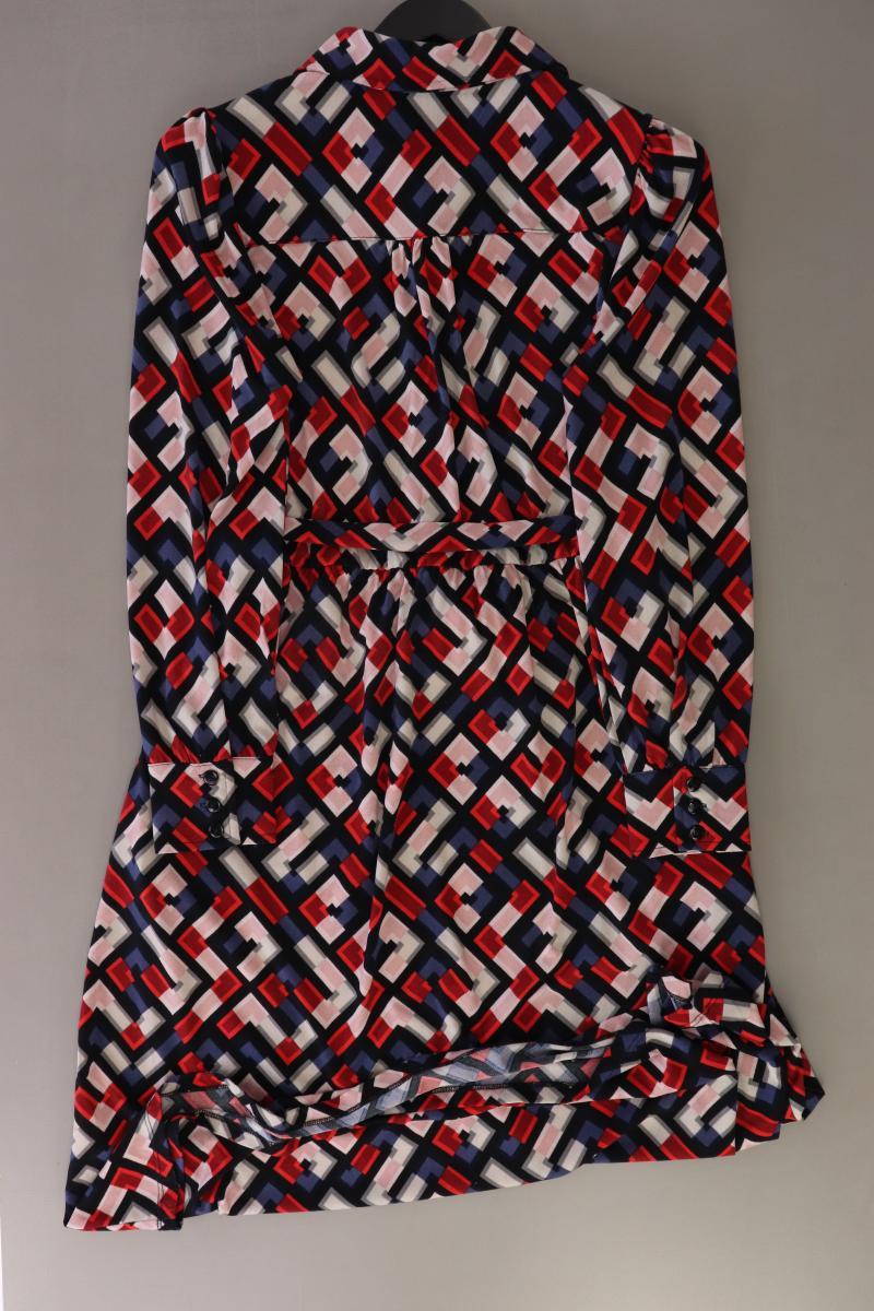 Free/Quent Langarmkleid Gr. M geometrisches Muster rot aus Polyester