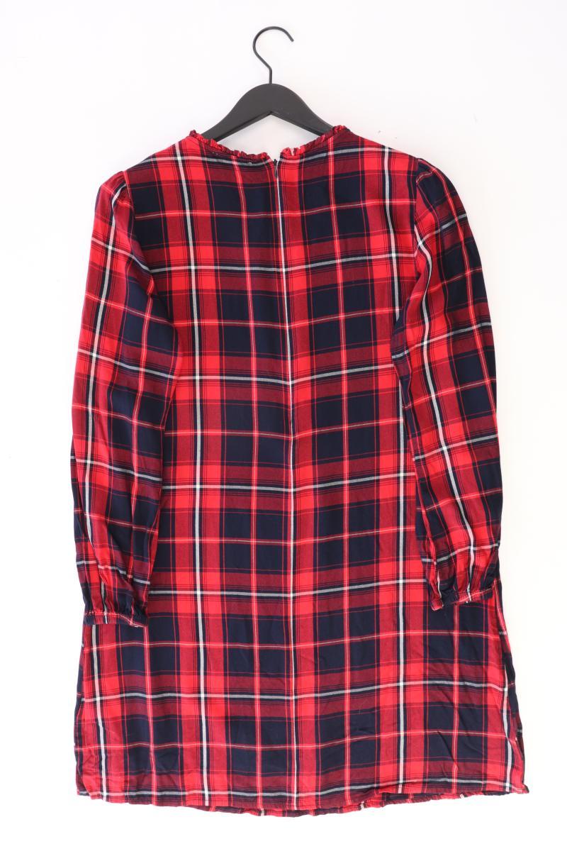 Esprit Langarmkleid Gr. 38 kariert rot aus Baumwolle