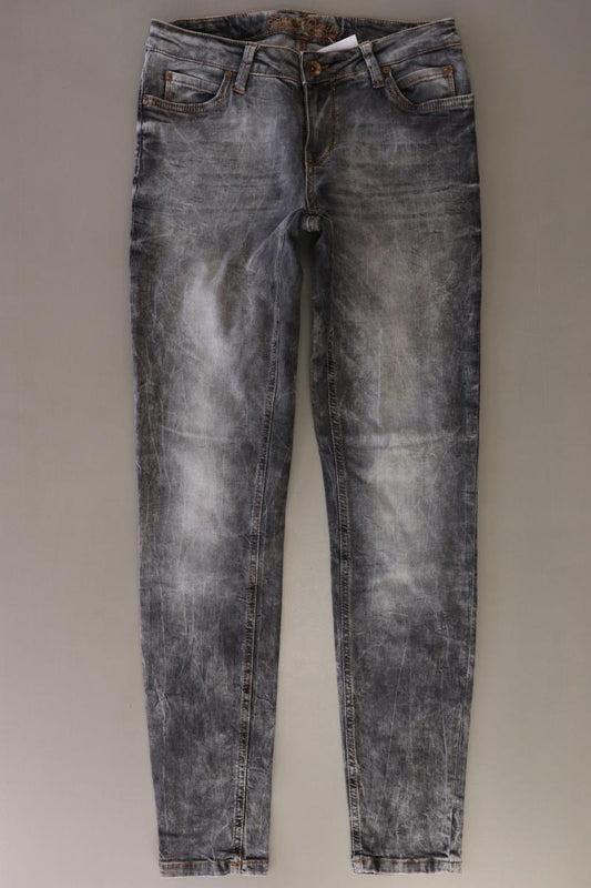 Soccx Straight Jeans Gr. w28/L32 grau aus Baumwolle