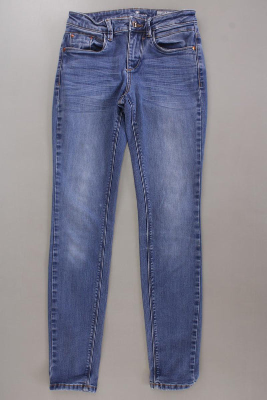 Tom Tailor Skinny Jeans Gr. W28 blau aus Baumwolle