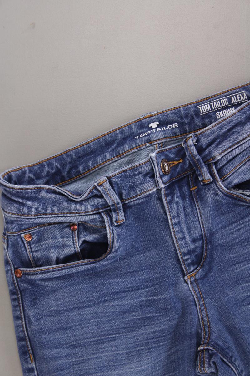 Tom Tailor Skinny Jeans Gr. W28 blau aus Baumwolle