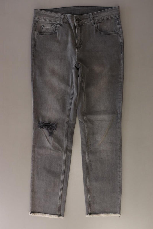 Set Straight Jeans Gr. 38 grau aus Baumwolle