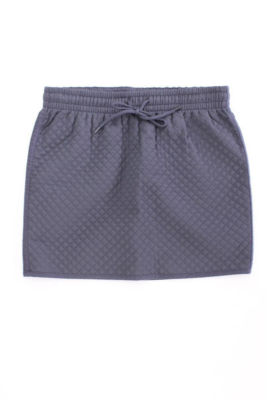 Benetton Kurzer Rock Gr. 38 neuwertig grau
