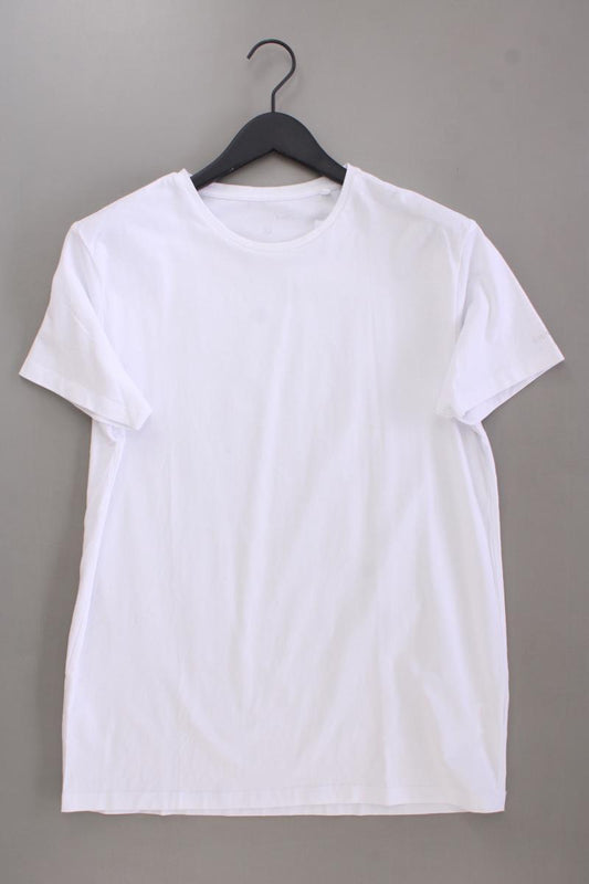 Bruno Banani T-Shirt für Herren Gr. XL Kurzarm weiß aus Baumwolle