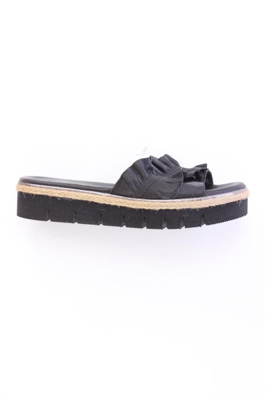 Tamaris Sandalen Gr. 36 neuwertig schwarz aus Leder