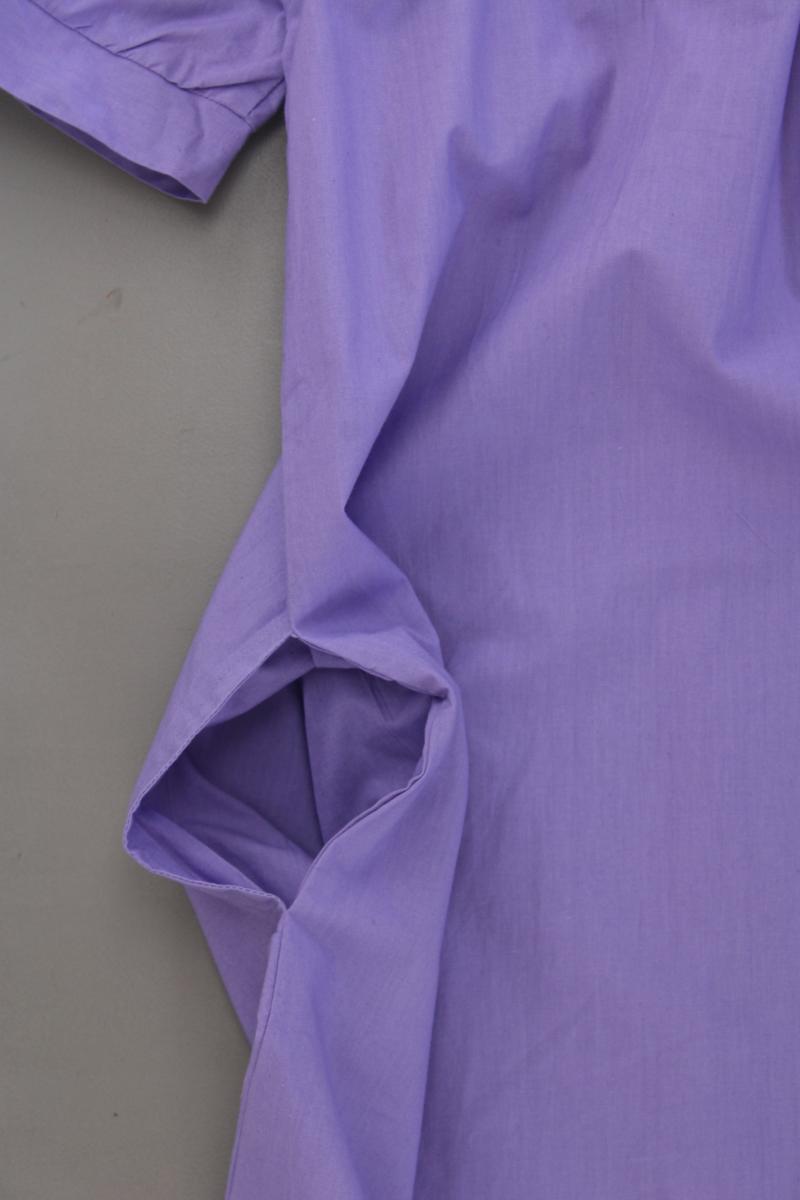 Ada Gatti Kleid Gr. M neuwertig Kurzarm mit Carmen-Ausschnitt lila