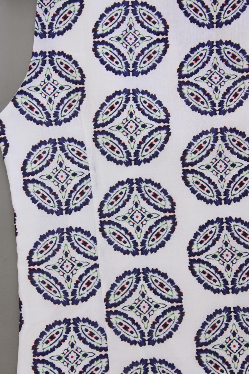 Sweet Miss Kleid mit Leinen Gr. M geometrisches Muster neuwertig Ärmellos