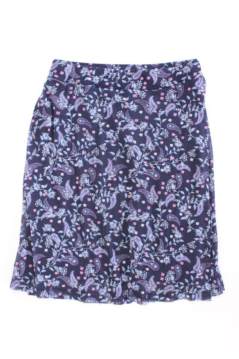 Tom Tailor Stretchrock Gr. 38 mit Blumenmuster blau aus Polyamid