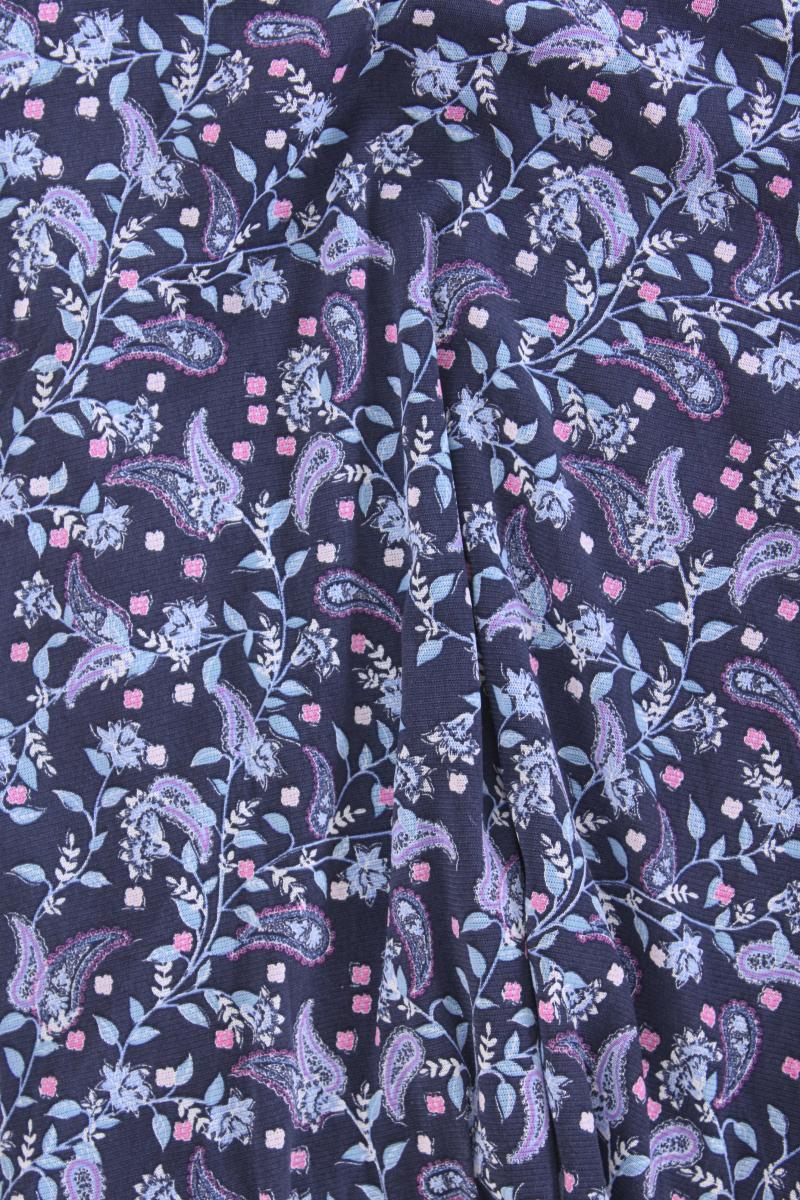 Tom Tailor Stretchrock Gr. 38 mit Blumenmuster blau aus Polyamid