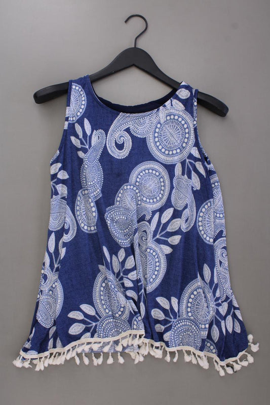 Trägertop Gr. OneSize blau aus Polyester