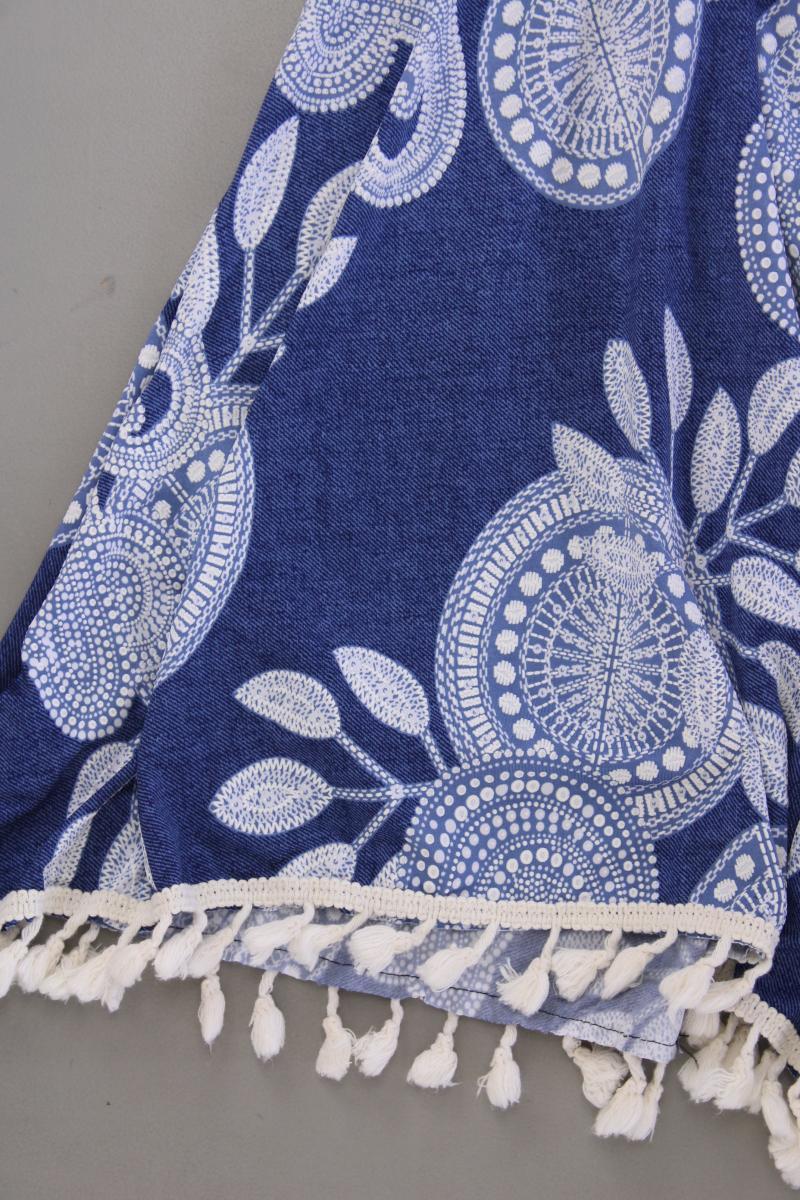 Trägertop Gr. OneSize blau aus Polyester