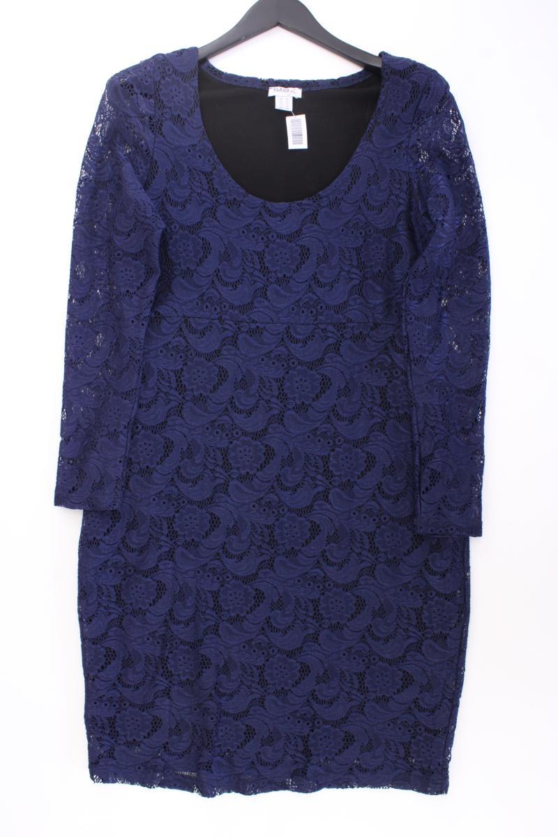 Class International Spitzenkleid Gr. 42 Langarm blau aus Polyamid