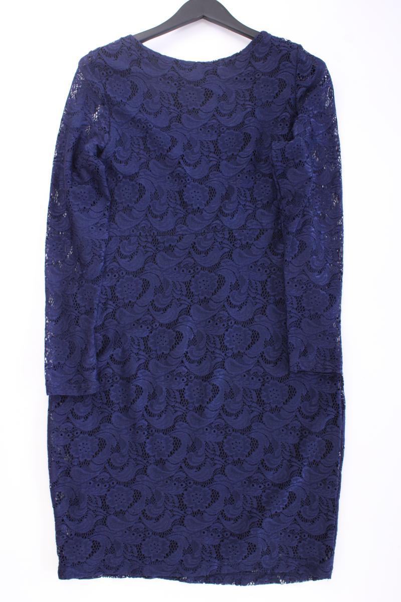 Class International Spitzenkleid Gr. 42 Langarm blau aus Polyamid