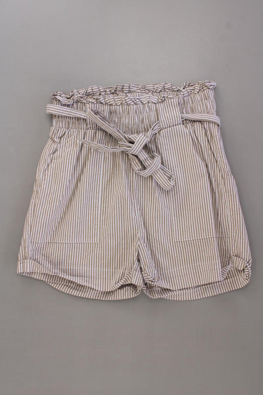 Only Shorts Gr. XS gestreift braun aus Baumwolle