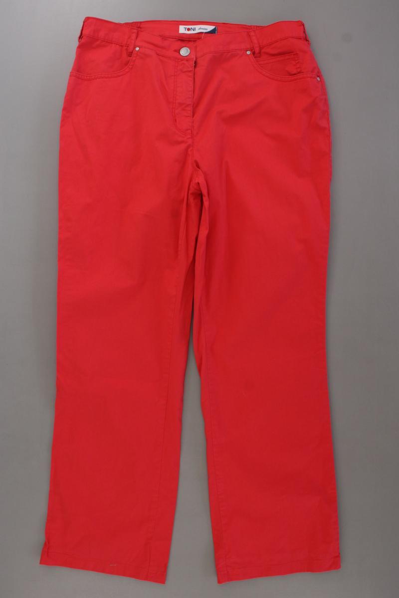 TONI Hose Gr. 44 neuwertig Modell Toni Bessy rot aus Baumwolle