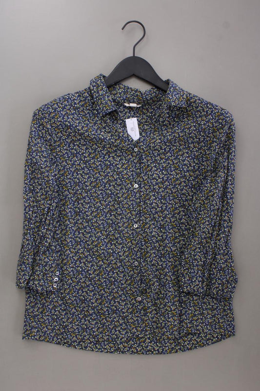 Esprit Classic Bluse Gr. 38 mit Blumenmuster 3/4 Ärmel mehrfarbig
