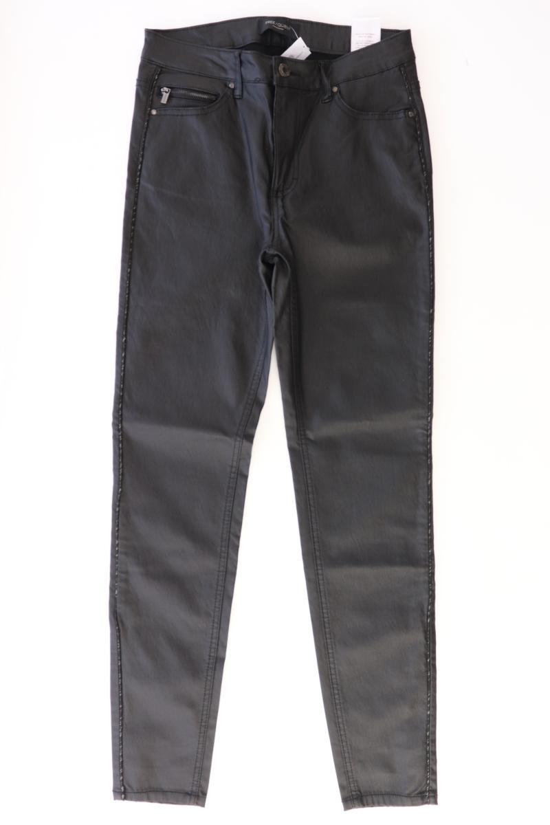 Free/Quent Kunstlederhose Gr. W28 schwarz aus Viskose