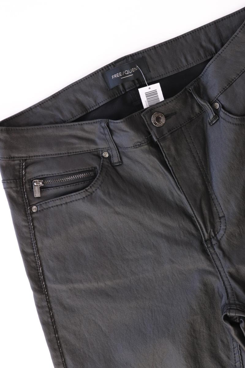Free/Quent Kunstlederhose Gr. W28 schwarz aus Viskose