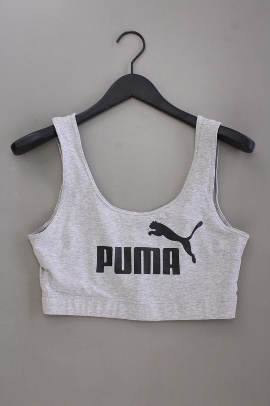 Puma Sport Top Gr. 38 neuwertig grau aus Baumwolle