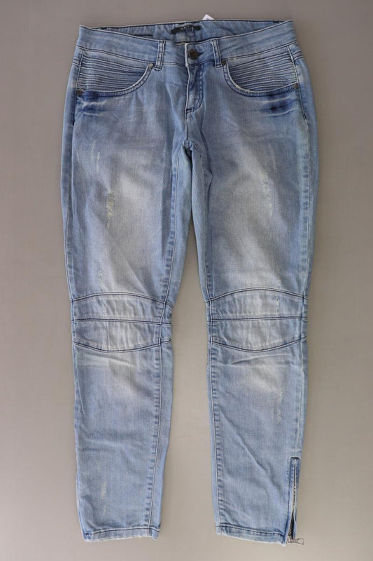 Set Skinny Jeans Gr. 38 blau aus Baumwolle