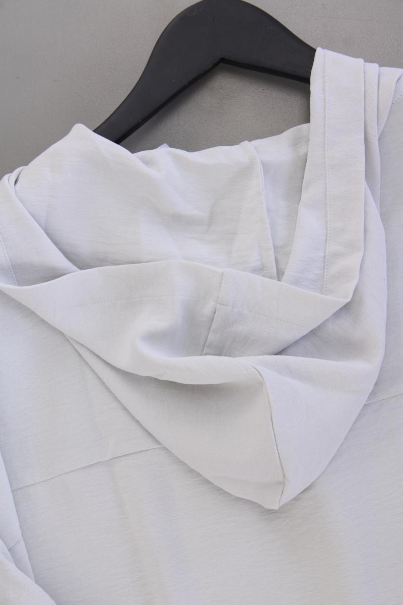 yest Kapuzenkleid Gr. 44 neuwertig Kurzarm grau aus Polyester