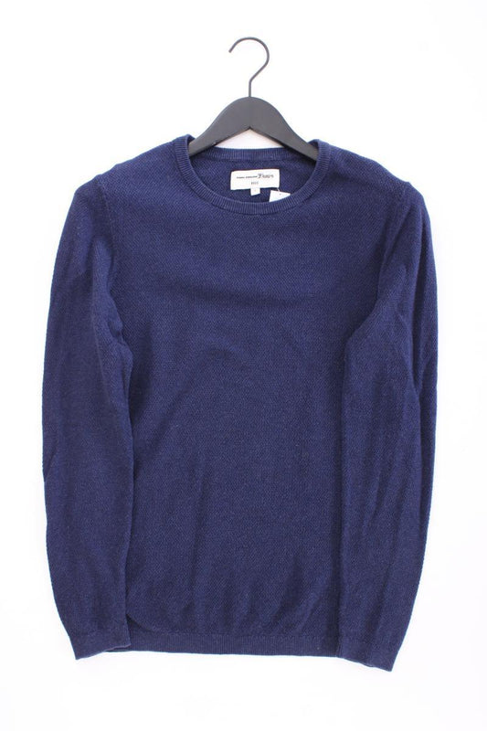 Tom Tailor (Denim) Feinstrickpullover für Herren Gr. S blau aus Baumwolle