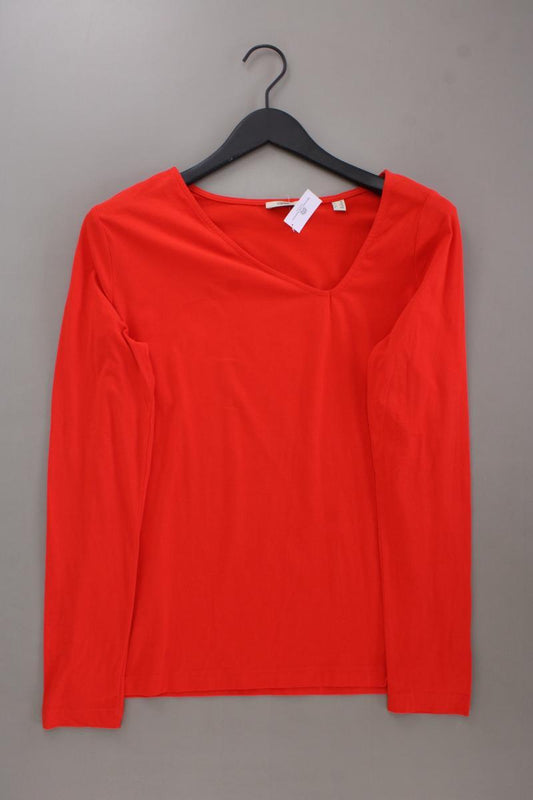 Esprit Longsleeve-Shirt Gr. XL Langarm orange aus Baumwolle