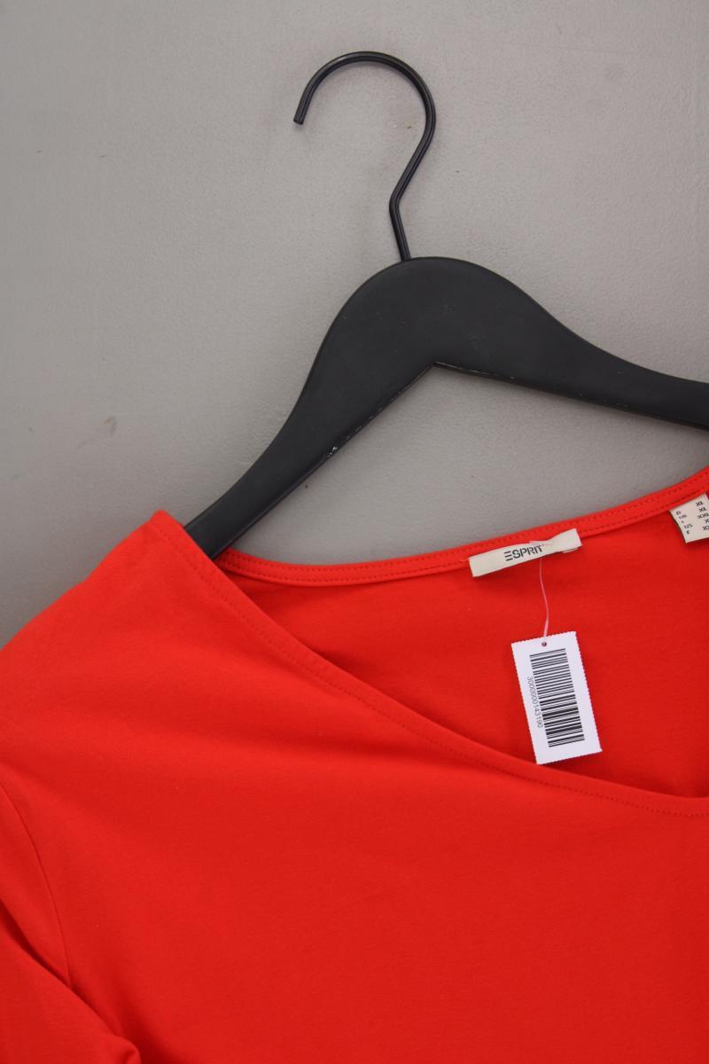 Esprit Longsleeve-Shirt Gr. XL Langarm orange aus Baumwolle