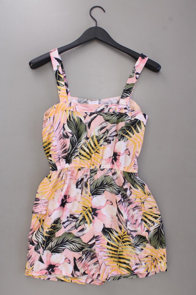 Lascana Kurzer Jumpsuit Gr. 36 mit Blumenmuster neuwertig mehrfarbig aus Viskose