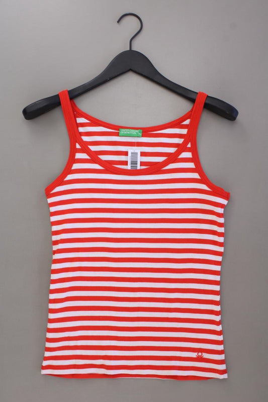 United Colors of Benetton Trägertop Gr. S gestreift rot