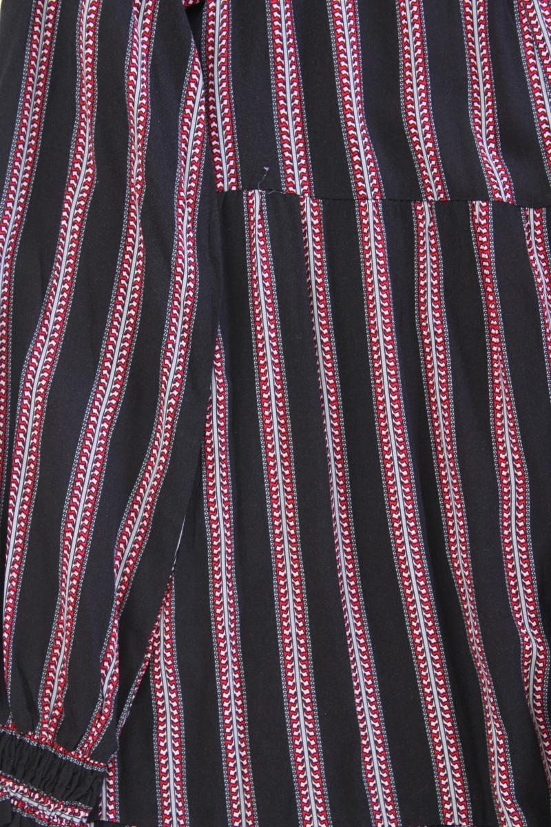 Only Maxikleid Gr. 40 Langarm schwarz aus Viskose