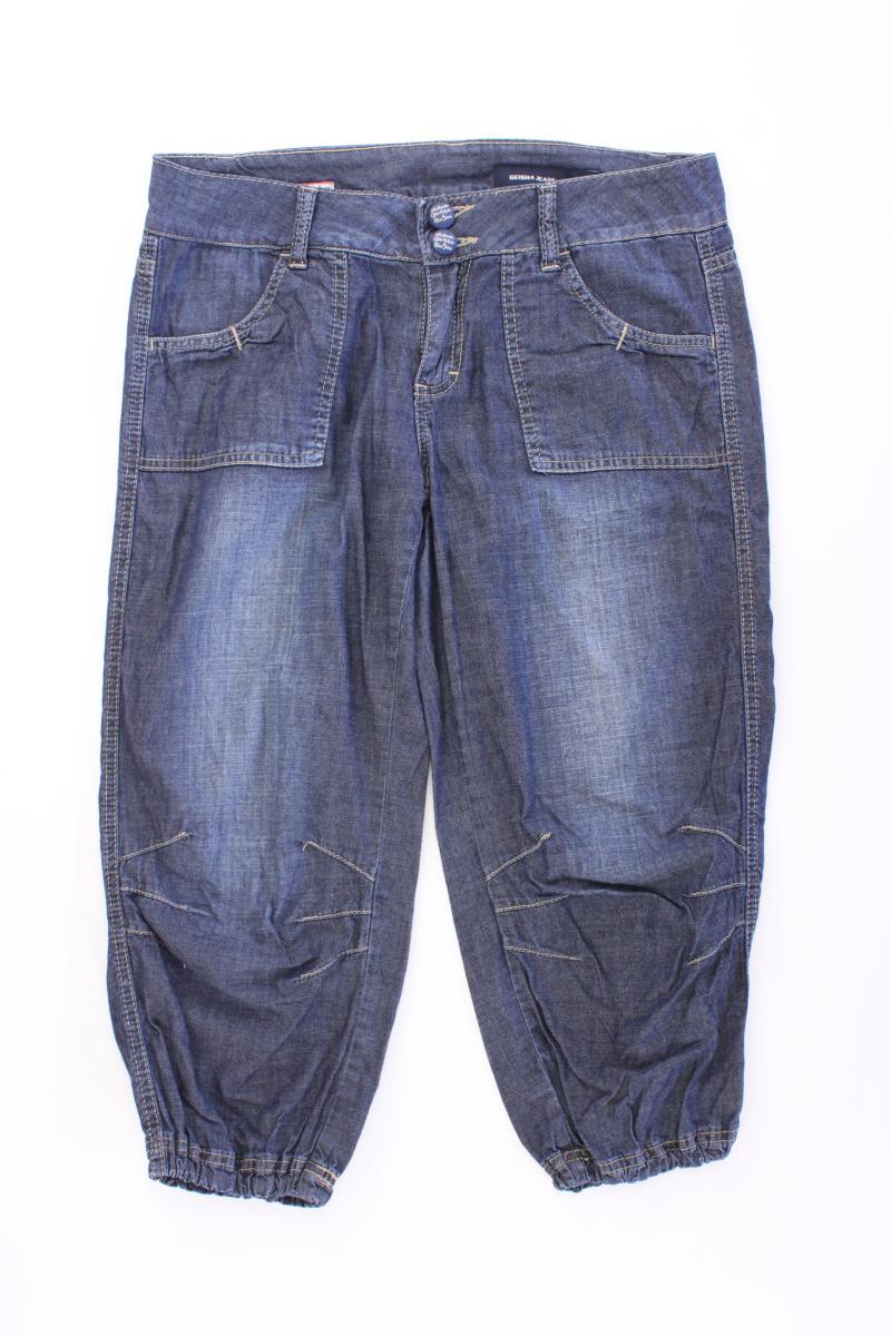 Geisha 3/4 Jeans Gr. M blau