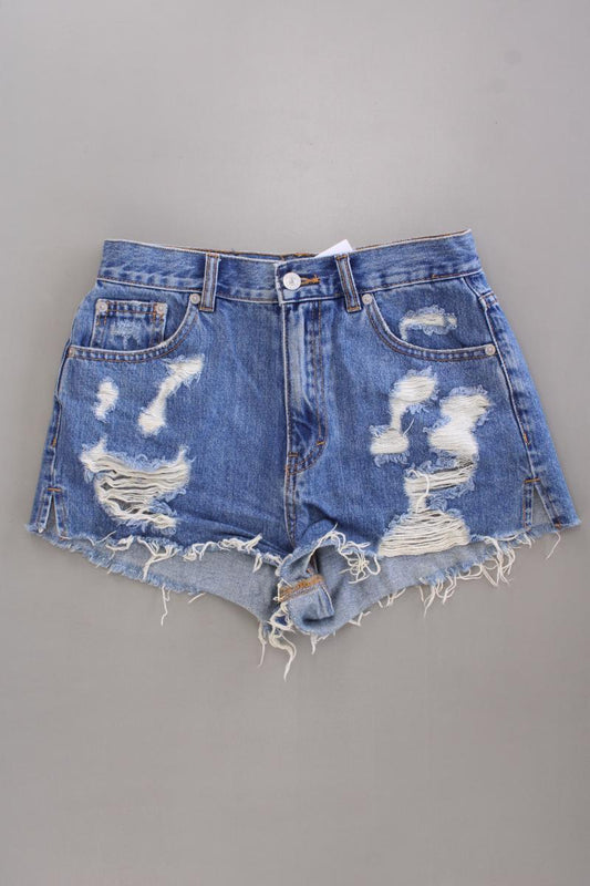Pull&Bear Jeansshorts Gr. 36 blau