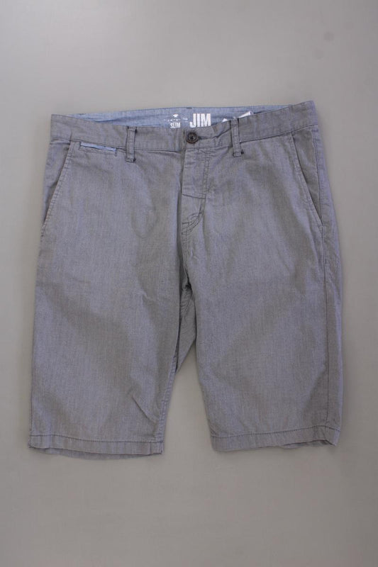 Tom Tailor Chino Shorts für Herren Gr. W33 grau aus Baumwolle