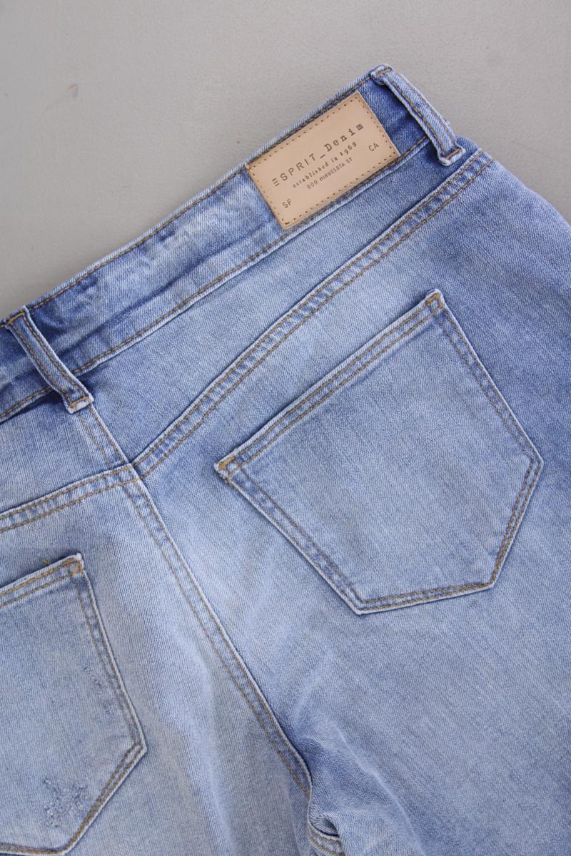 Esprit Jeansshorts Gr. W29 blau aus Baumwolle