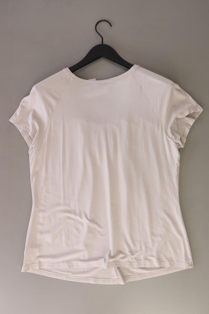 Qiero! T-Shirt Gr. L Kurzarm creme aus Viskose
