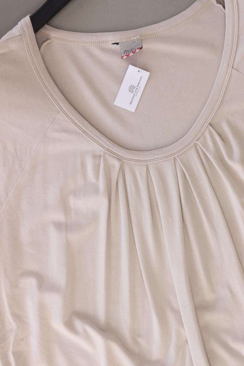 Qiero! T-Shirt Gr. L Kurzarm creme aus Viskose