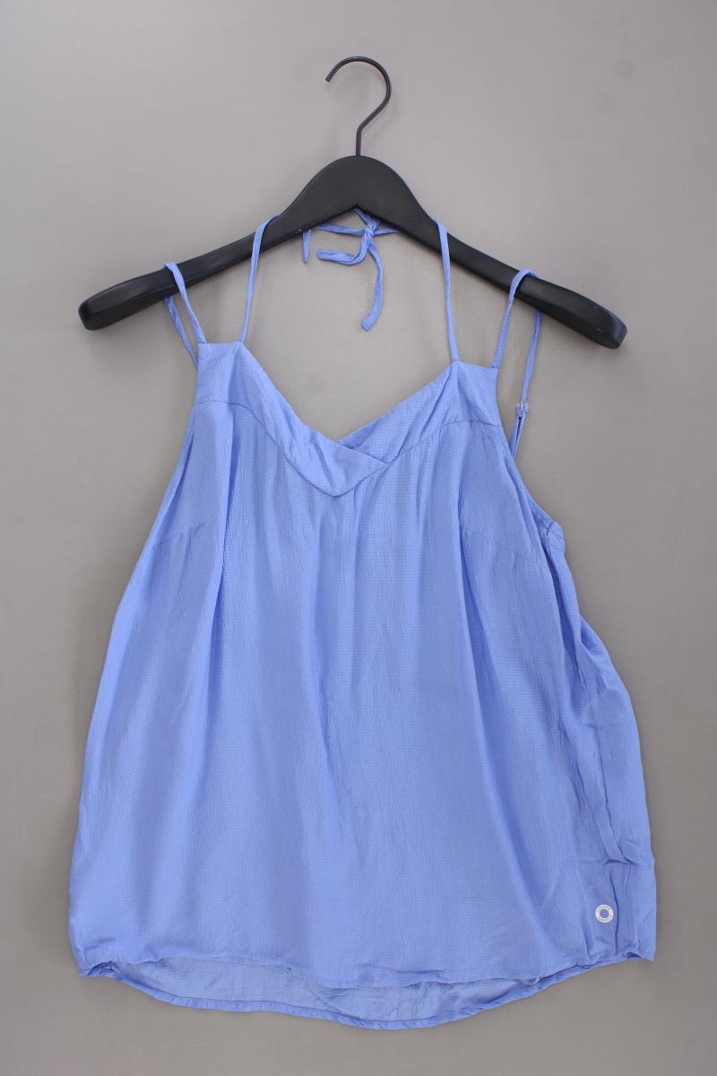 s.Oliver Spaghetti-Top Gr. 38 blau aus Viskose
