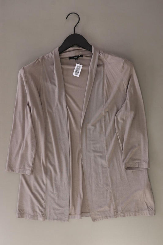 Bonita Regular Cardigan Gr. M 3/4 Ärmel grau aus Viskose
