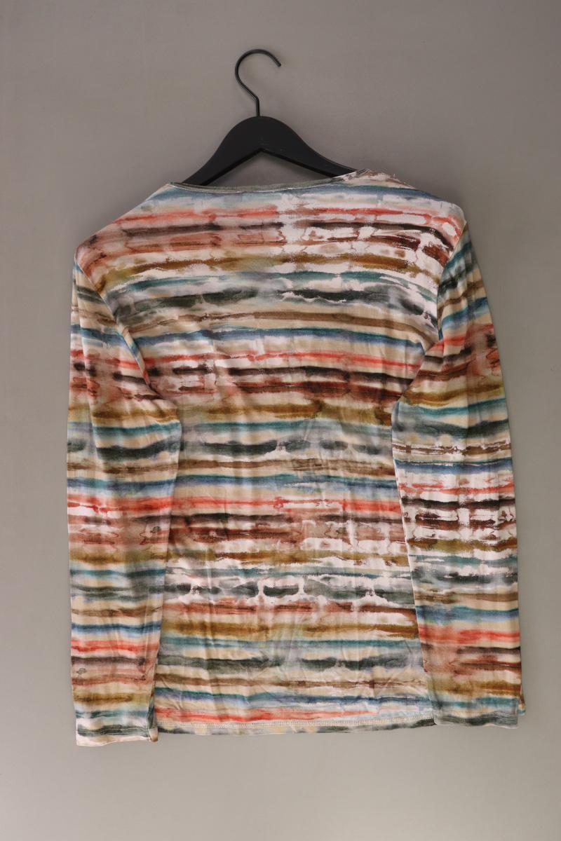 Steilmann Printshirt Gr. L Langarm mehrfarbig aus Viskose