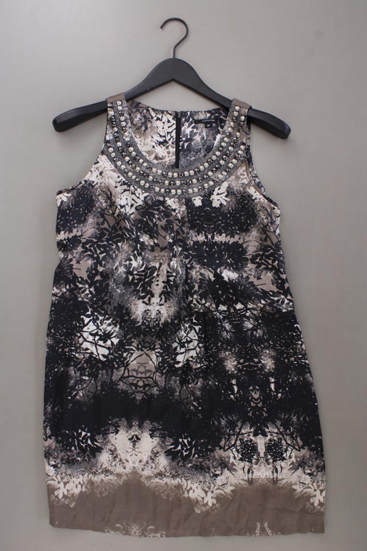 comma, Midikleid Gr. 38 Ärmellos grau aus Polyester