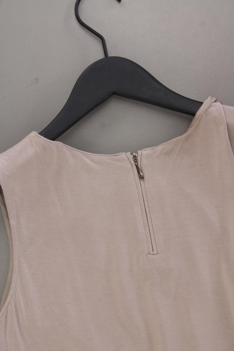 comma, Ärmellose Bluse Gr. 40 creme aus Polyester