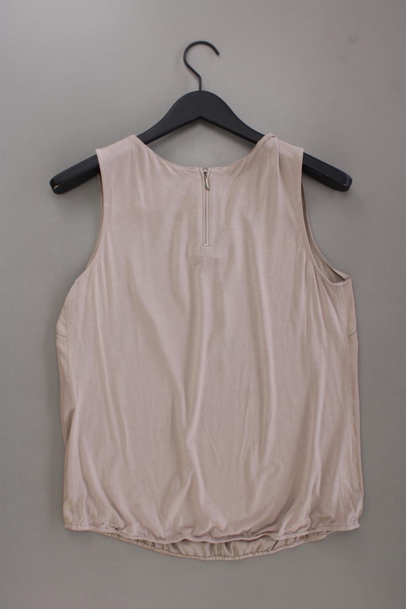 comma, Ärmellose Bluse Gr. 40 creme aus Polyester