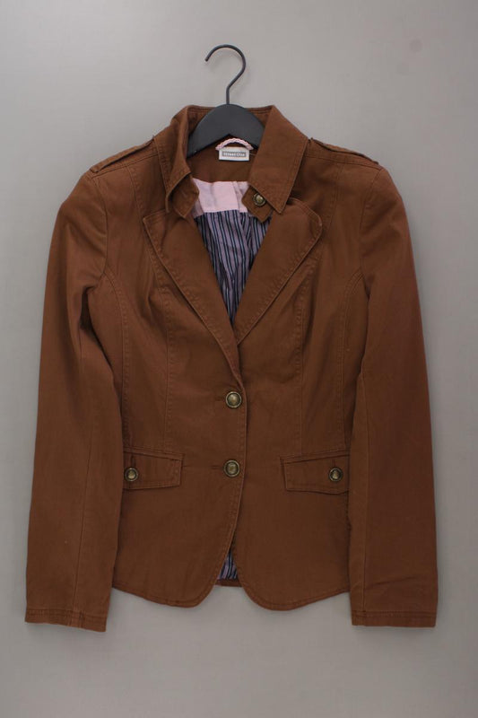 Street One Classic Blazer Gr. 38 braun aus Baumwolle