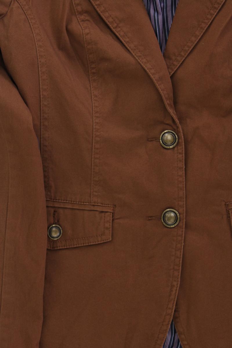 Street One Classic Blazer Gr. 38 braun aus Baumwolle